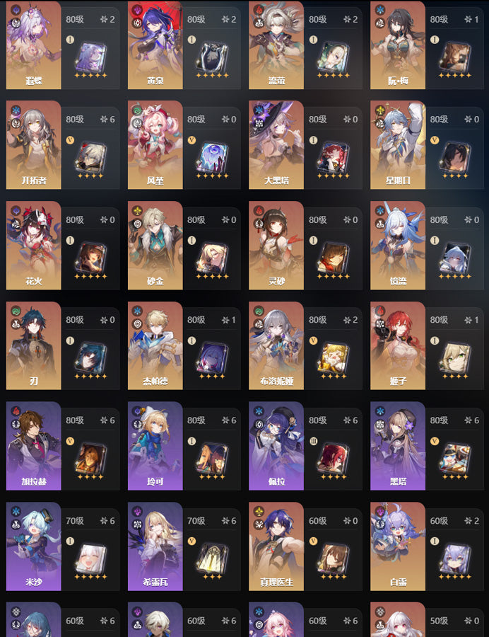 Honkai: Star Rail Premium Account (Asia)