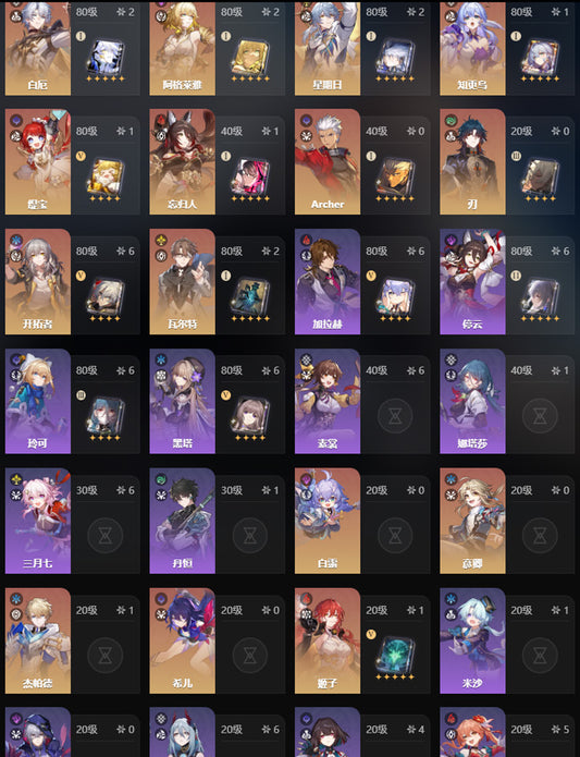 Honkai: Star Rail 3 C2 Characters Premium Account(Asia)