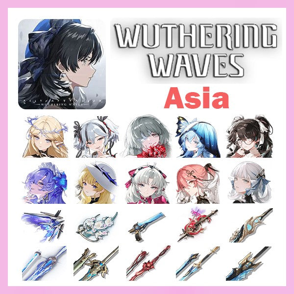 Wuthering Waves 3 Destiny Seat Cartethyia+Camellya Premium Account (Asia)