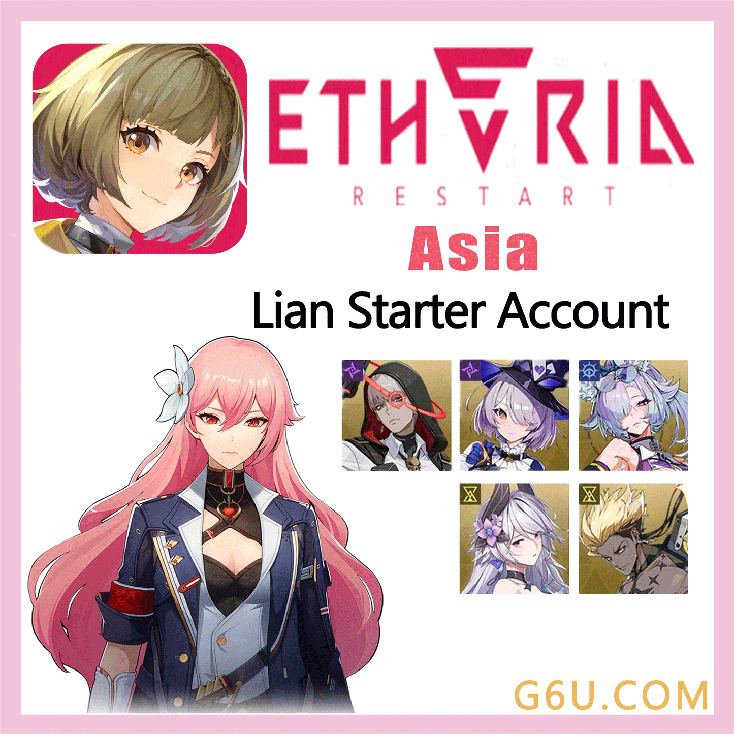 Etheria: Restart Lian Starter Account ( Asia )