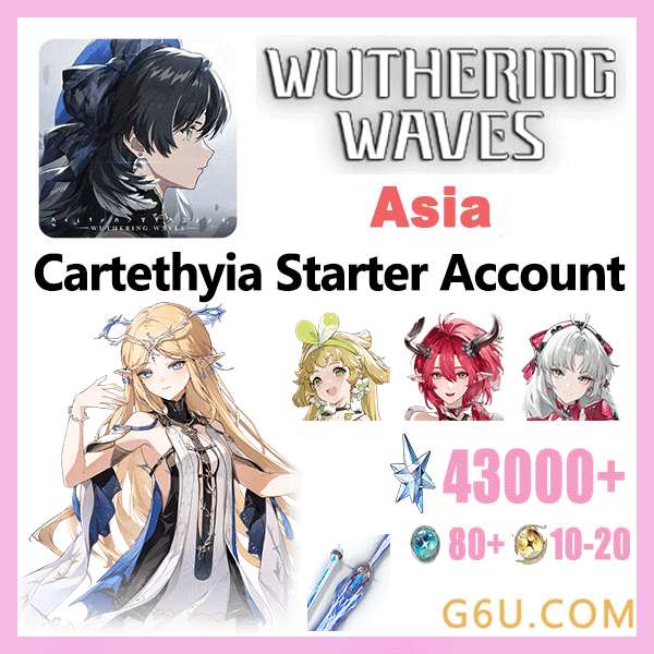 Wuthering Waves Cartethyia Starter Account ( Asia )