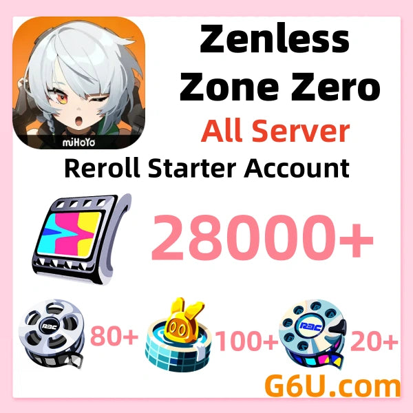 Zenless Zone Zero Starter Account ( All Server )