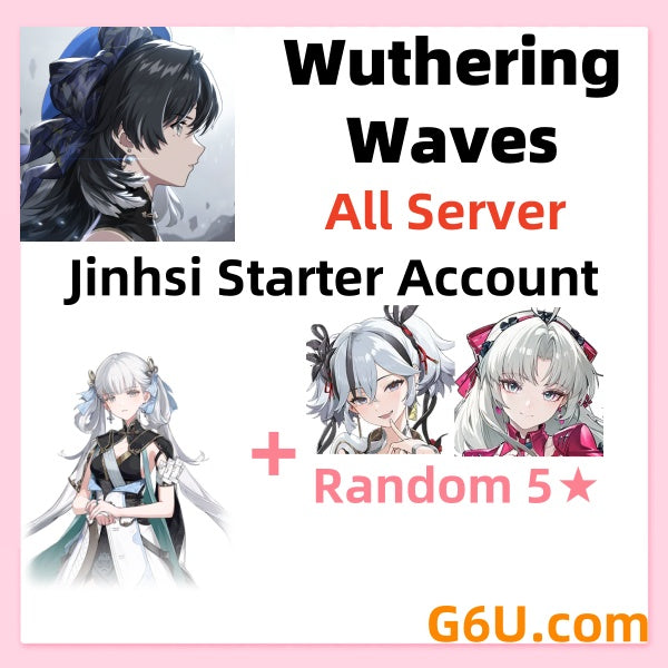Wuthering Waves Jinhsi Starter Account ( All Server )