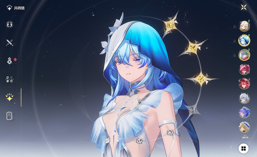 Wuthering Waves 10 Full Destiny Seat Characters Premium Account (Asia)