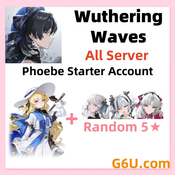 Wuthering Waves Phoebe Starter Account ( All Server )