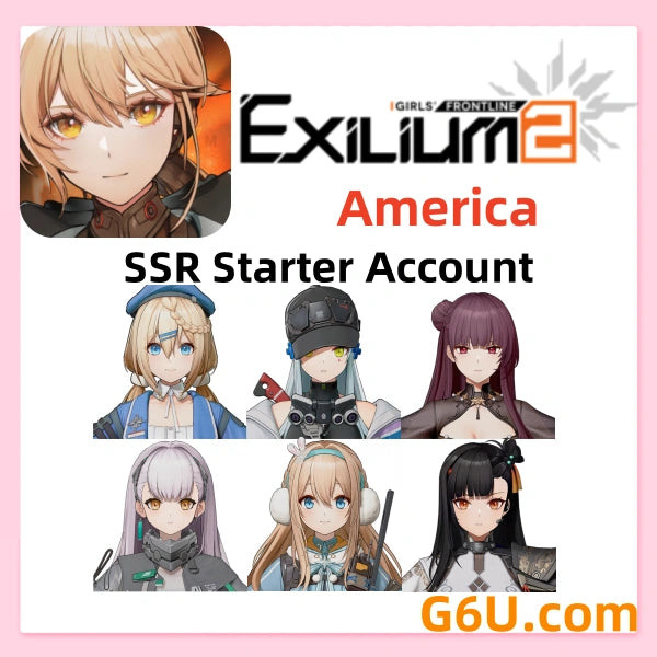 GIRLS' FRONTLINE 2: EXILIUM SSR Starter Account (America)