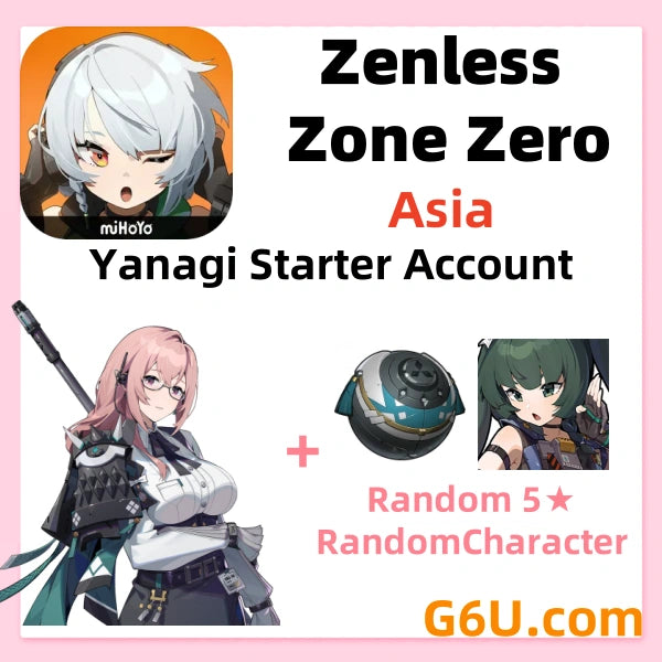 Zenless Zone Zero Yanagi Starter Account ( Asia )