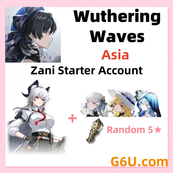 Wuthering Waves Zani Starter Account ( Asia )