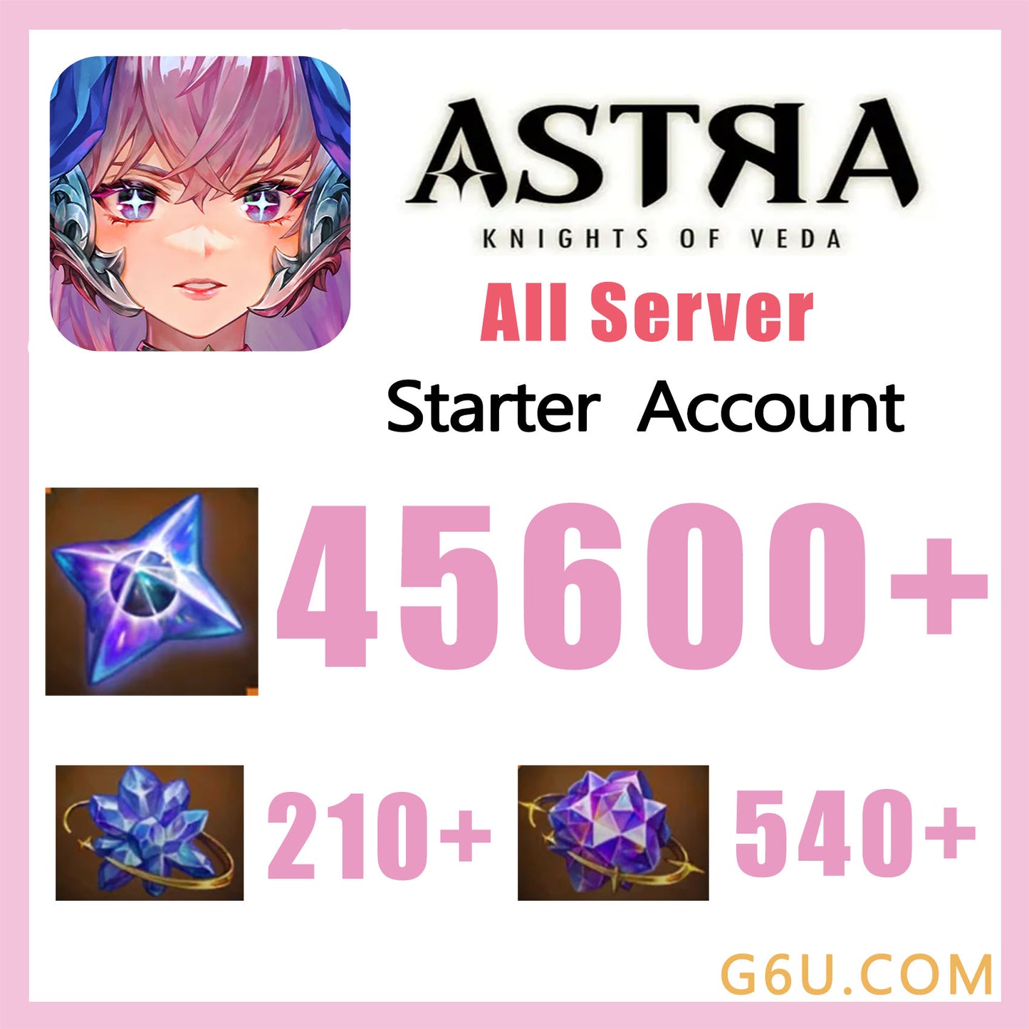 ASTRA: Knights of Veda Starter Account ( All Server )