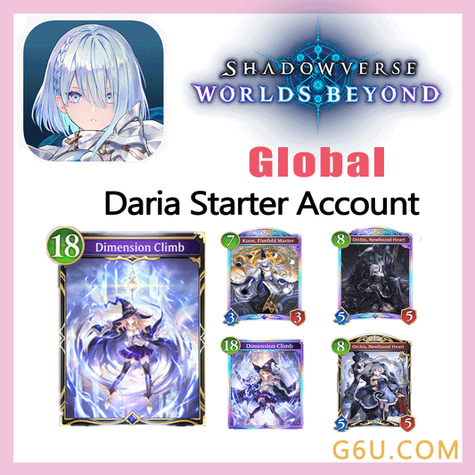 Shadowverse:Worlds Beyond Different Painting [Daria+Self-service] Starter Account(Global)