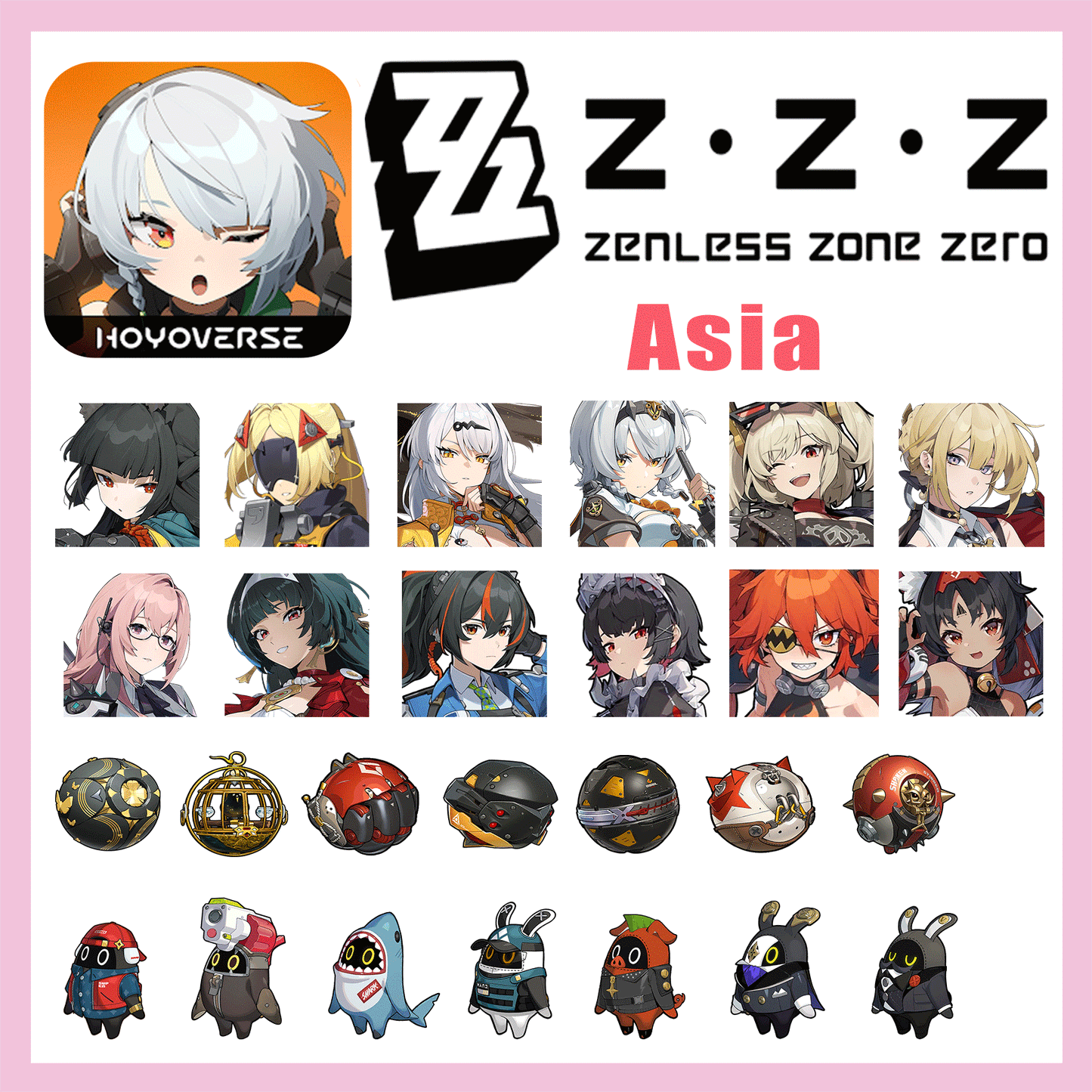 Zenless Zone Zero Multi-role Premium Account（Asia）