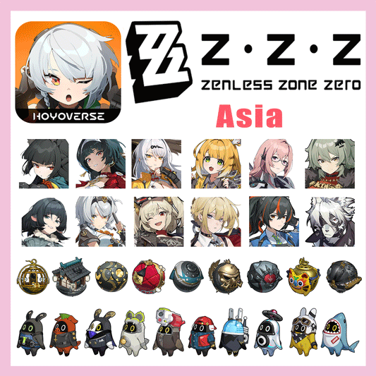 Zenless Zone Zero Character + Exclusive Weapon  Premium Account（Asia）