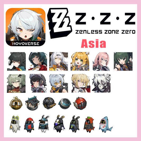 Zenless Zone Zero Character + Exclusive Weapon  Premium Account（Asia）