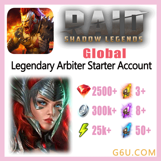 Raid: Shadow Legends Legendary Arbiter Starter Account (Global)