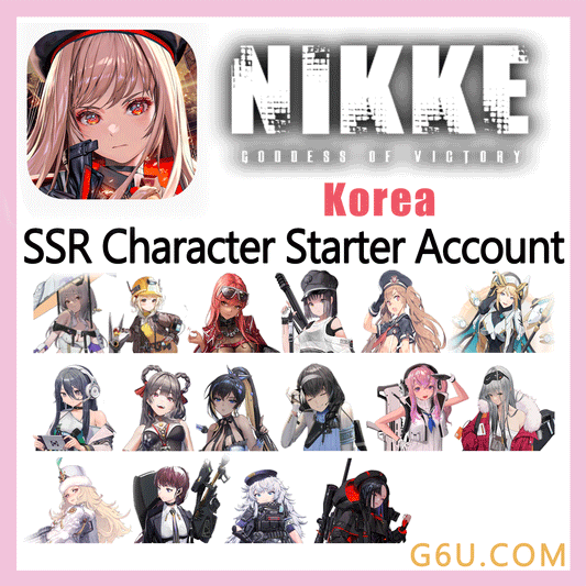 GODDESS OF VICTORY: NIKKE SSR Character Starter Account ( Korea )
