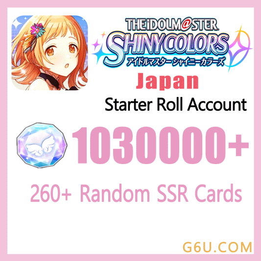 Idolmaster Shiny Colors Shanimasu Shinymas iDOLM@STER Reroll Starter Account (Japan)