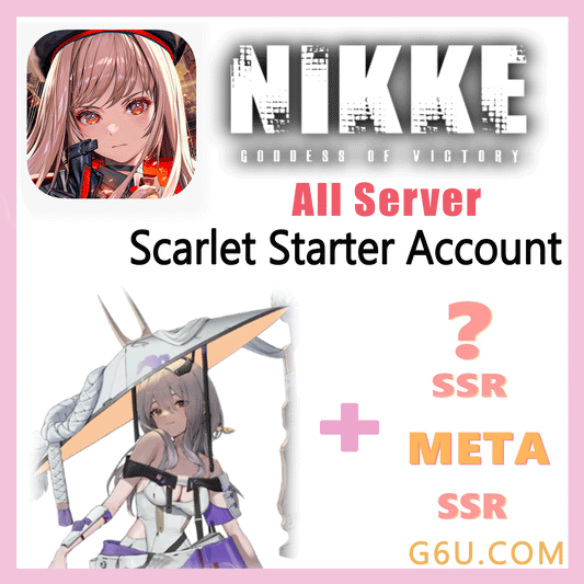 GODDESS OF VICTORY: NIKKE Scarlet Starter Account ( All Server )