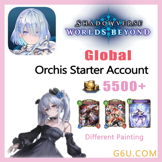 Shadowverse:Worlds Beyond Orchis + different painting Starter Account(Global)