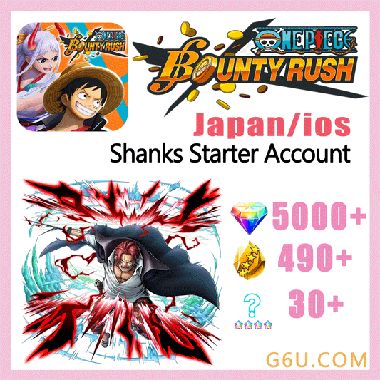 ONE PIECE Bounty Rush Shanks Starter Account ( Global | IOS )