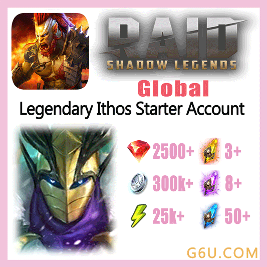 Raid: Shadow Legends Legendary Ithos Starter Account (Global)