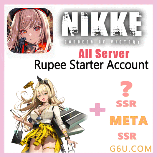GODDESS OF VICTORY: NIKKE Rupee Starter Account ( All Server )