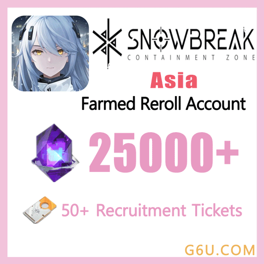 Snowbreak: Containment Zone Farmed Reroll Account (Asia)