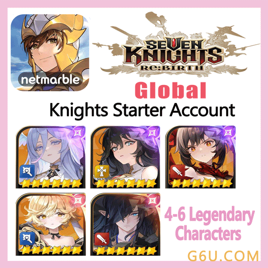 SEVEN KNIGHT:RE BRITH Knights Starter Account ( Global )