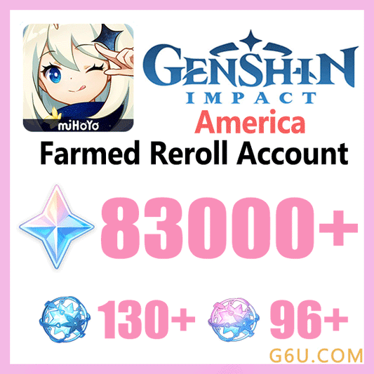 Genshin Impact Farmed Reroll Account ( America)