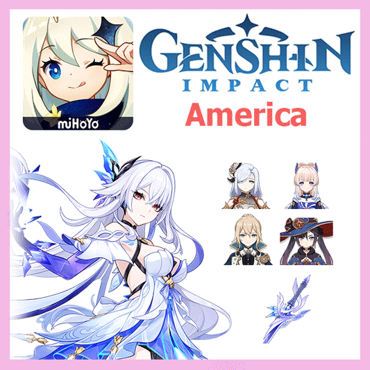 Genshin lmpact Full Destiny Seat Skirk Premium Account(America)
