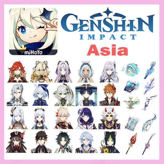 Genshin Impact Ma­vui­ka's Team Premium Account (Asia)