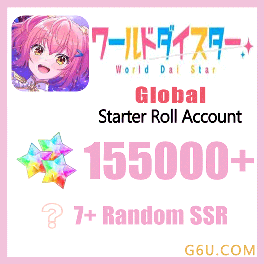 World Dai Star: Yume no Stellarium Starter Reroll Account (Japan)