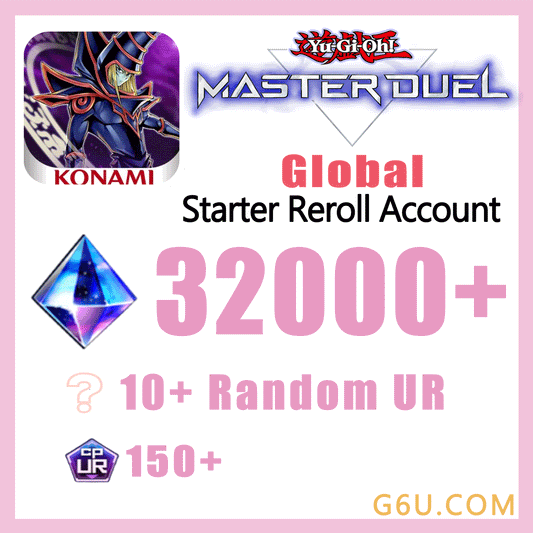 Yu-Gi-Oh! Master Duel Starter Reroll Account (Global)