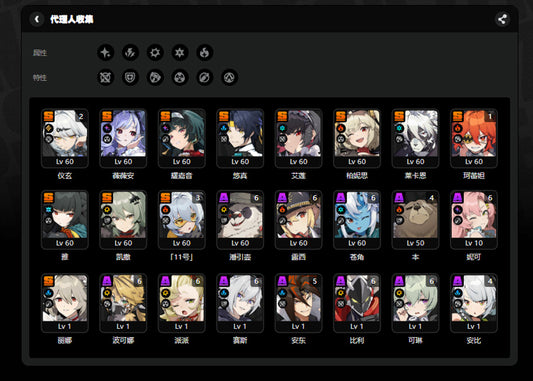 Zenless Zone Zero 2+2 Yixuan  Premium Account（Asia）