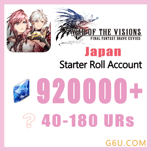 FFBE WAR OF THE VISIONS Starter Account (Japan)