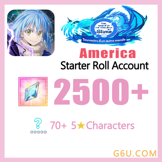 SLIME - ISEKAI Memories Starter Reroll Account （America）