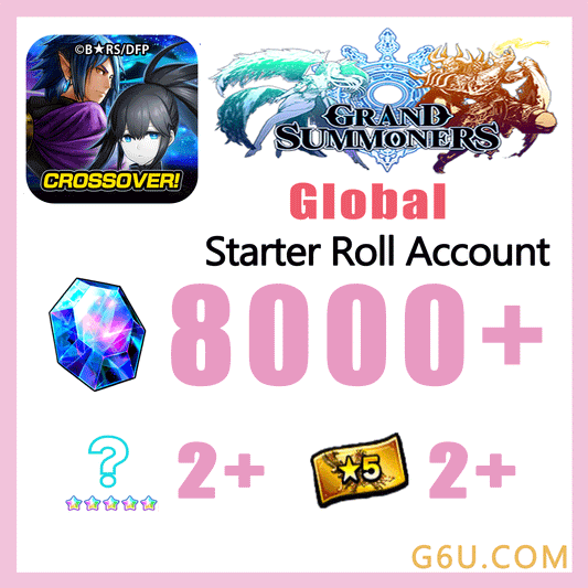 Grand Summoners Starter Reroll Account (Global)