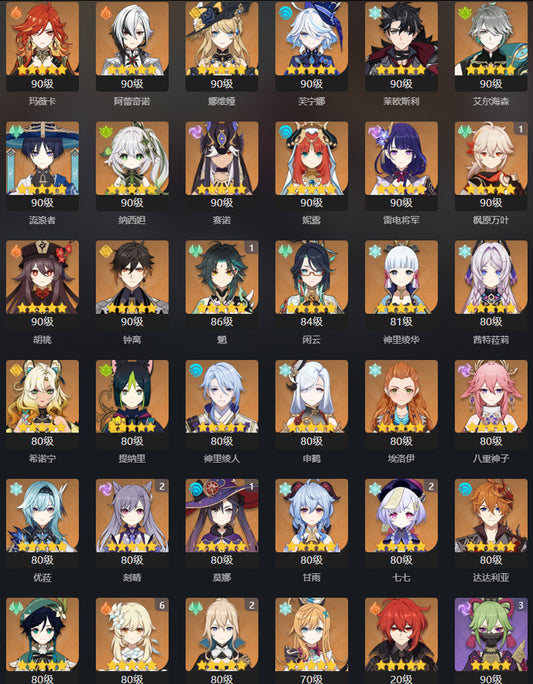 Genshin Impact Premium Account (Asia)
