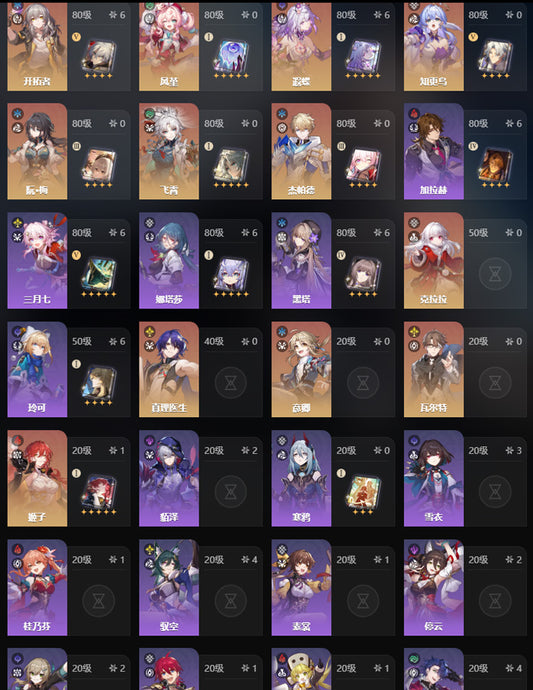 Honkai: Star Rail Premium Account CastoriceC6 (Asia)