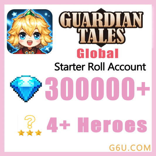 Guardian Tales Starter Roll Account( Global )