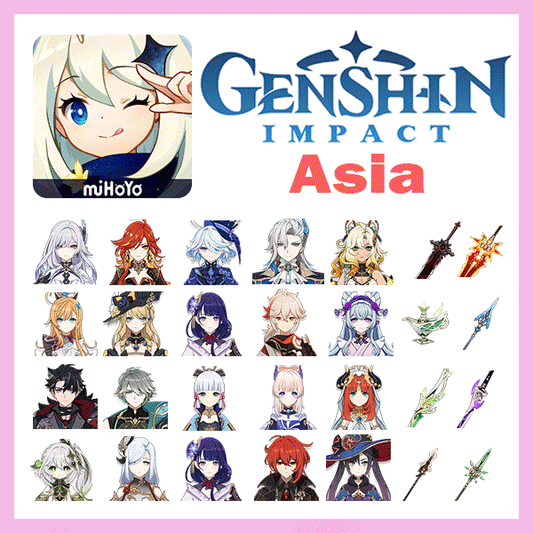 Genshin Impact 48 Gold Premium Account (Asia)