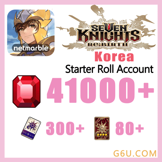 SEVEN KNIGHT:RE BRITH Starter Roll Account ( Korea )