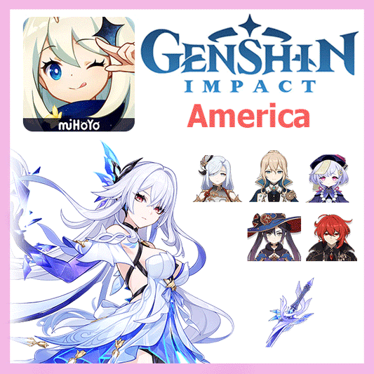 Genshin lmpact Full Destiny Seat Skirk Premium Account(America)