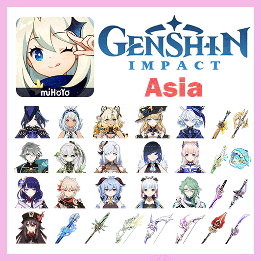 Genshin Impact 68 Gold Premium Account (Asia)