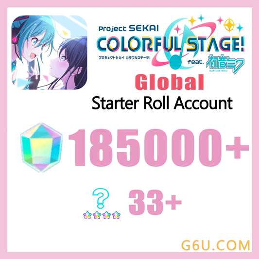 Project Sekai Colorful Stage Feat. Hatsune Miku Starter Roll Account ( Global )