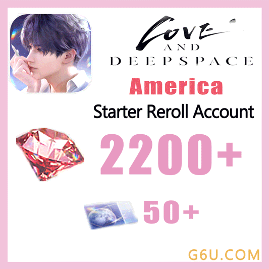 Love and Deepspace Starter Reroll Account (America)