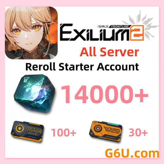 GIRLS' FRONTLINE 2: EXILIUM Starter Account (All Server)