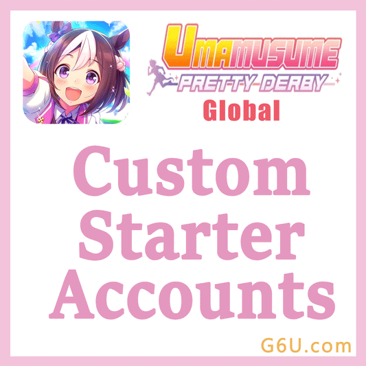 Uma Musume Pretty Derby Custom Selective Starter Accounts (Global)