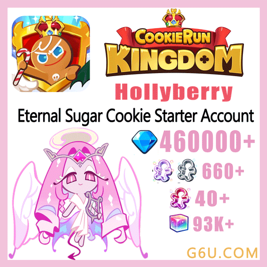 Cookie Run: Kingdom Eternal Sugar Cookie Starter Account (Hollyberry)