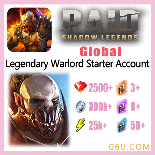 Raid: Shadow Legends Legendary Warlord Starter Account (Global)