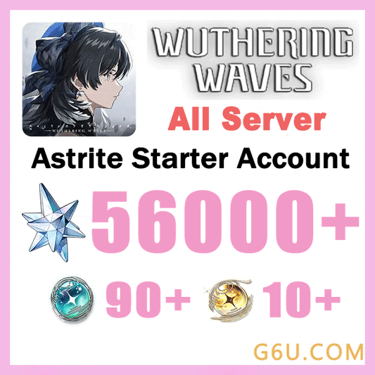 Wuthering Waves Astrite Starter Account ( All Server )